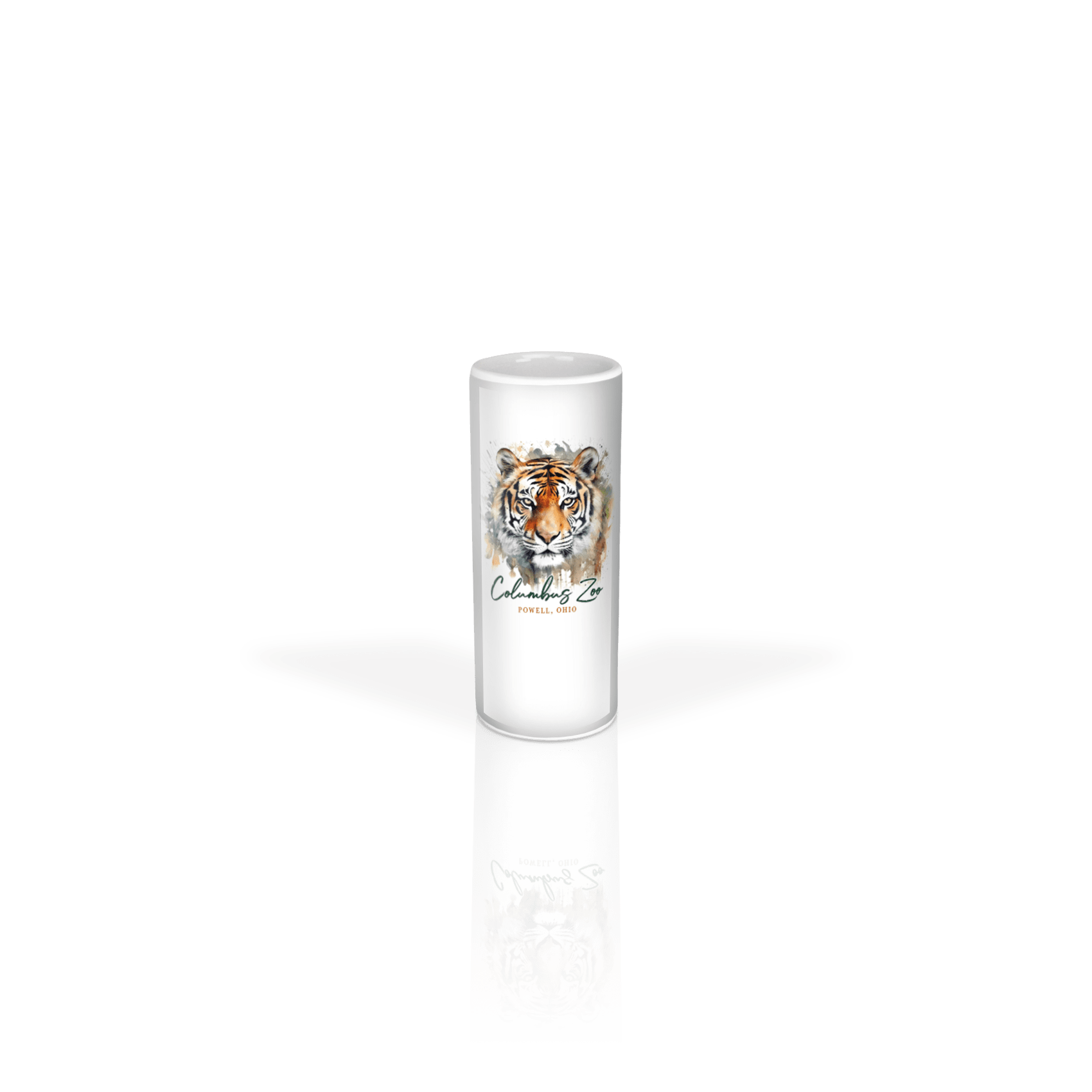 Ceramic Shooter 3oz White