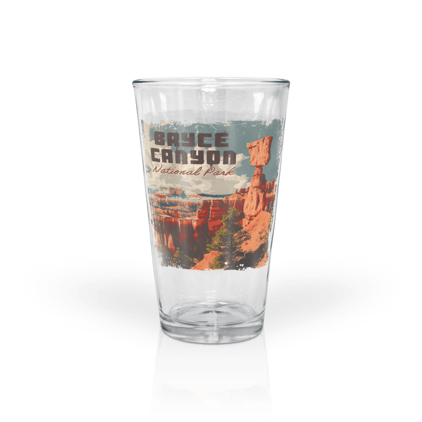 Clear 16 oz Pint Glass