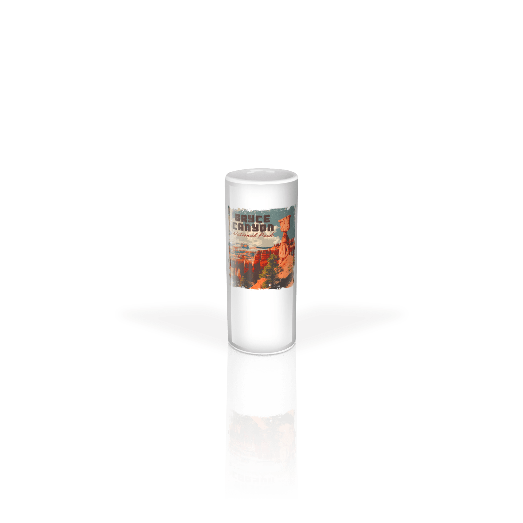 Ceramic Shooter 3oz White