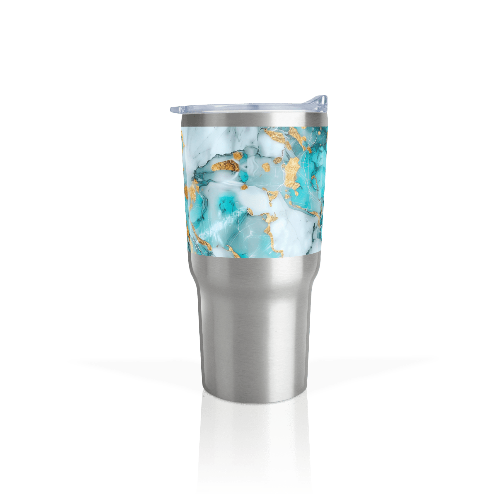 Marble Turquoise and Gold