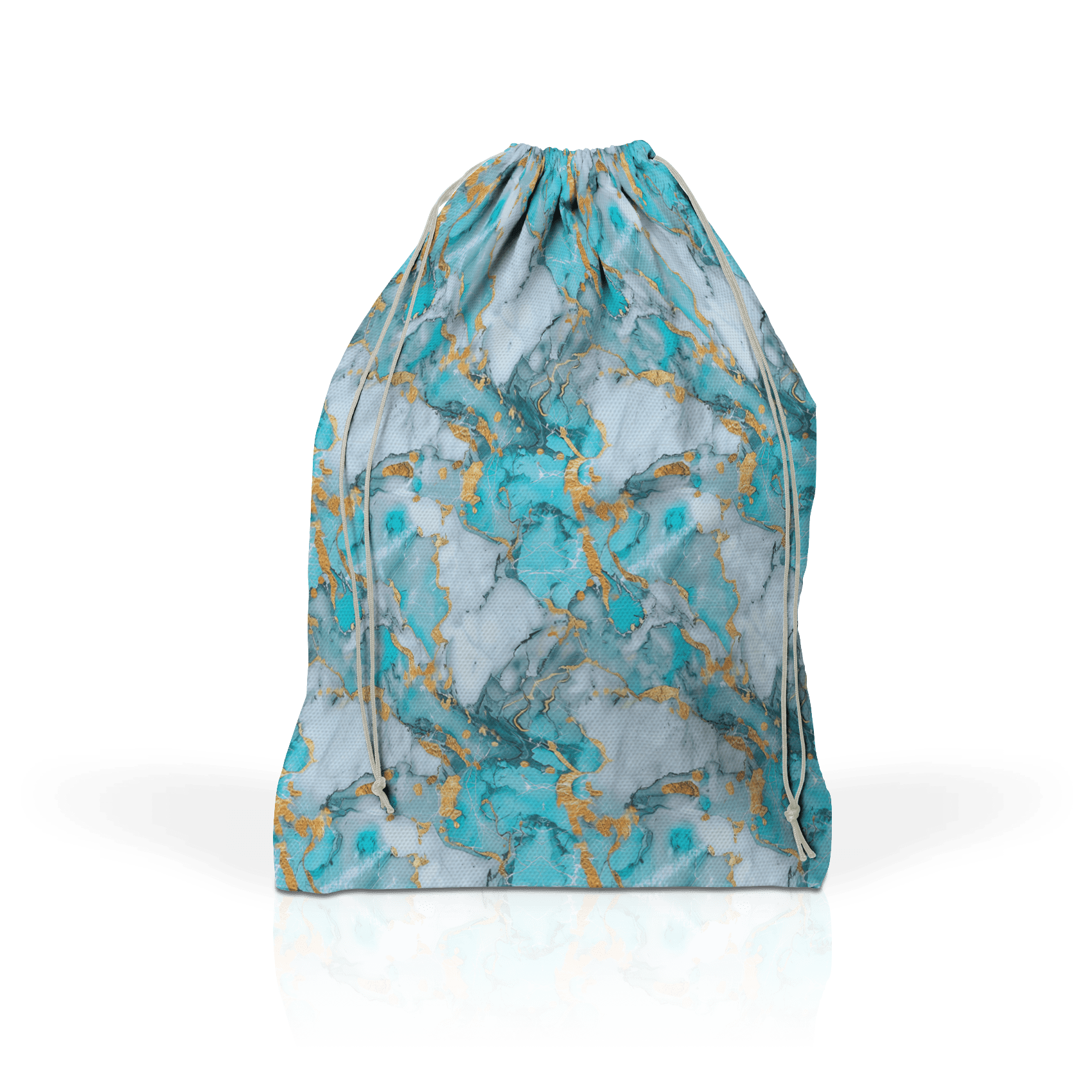 Marble Turquoise and Gold