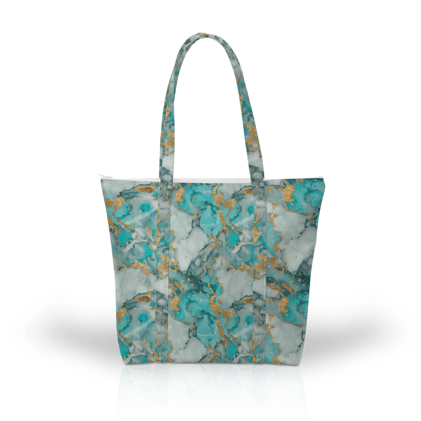 Marble Turquoise and Gold