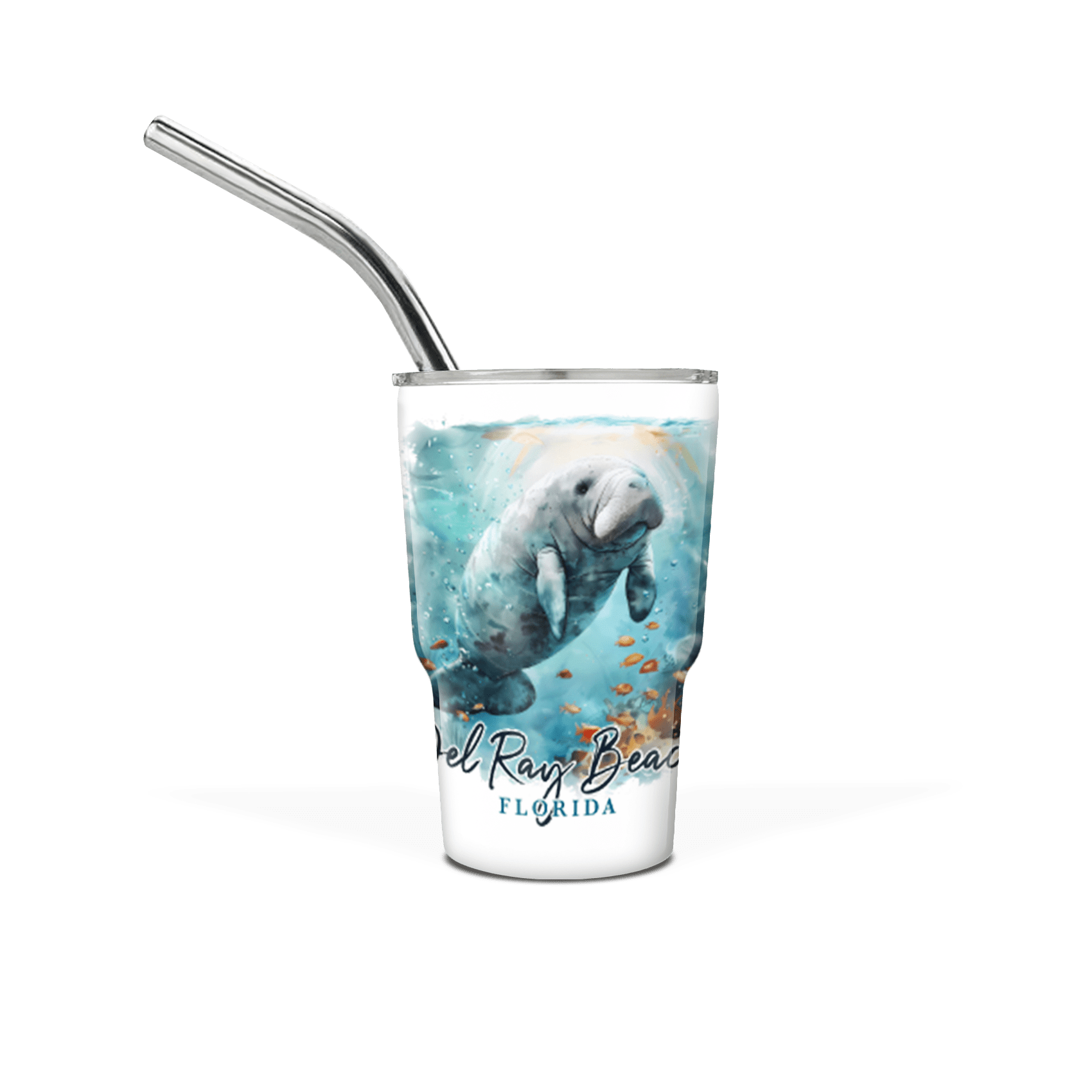 Mini 3 oz Tumbler with Straw