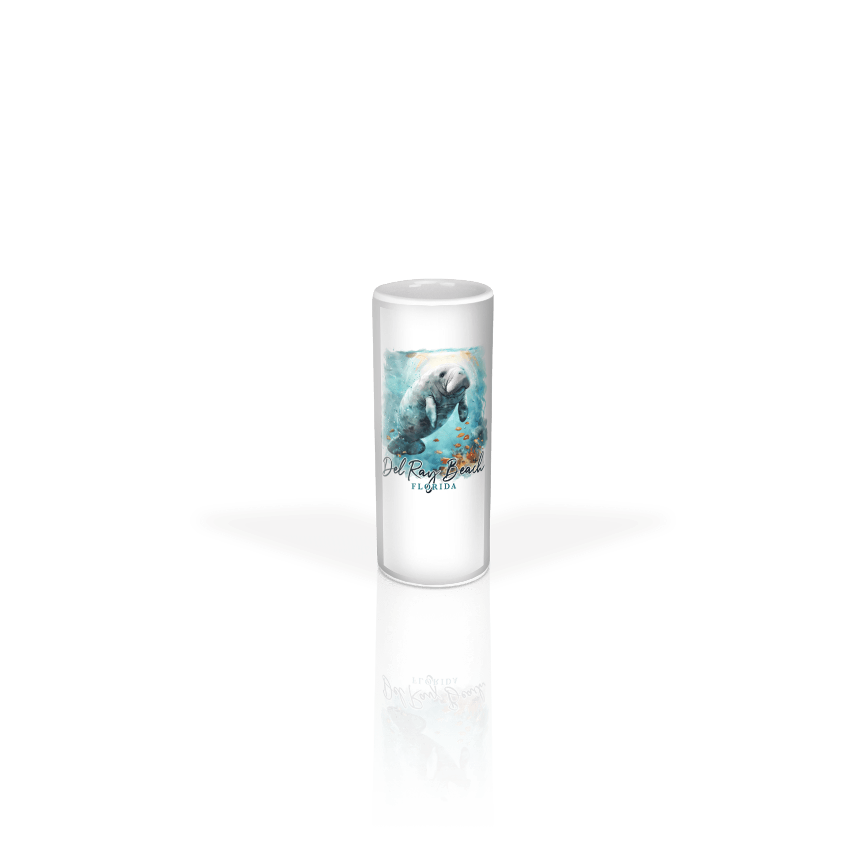 Ceramic Shooter 3oz White