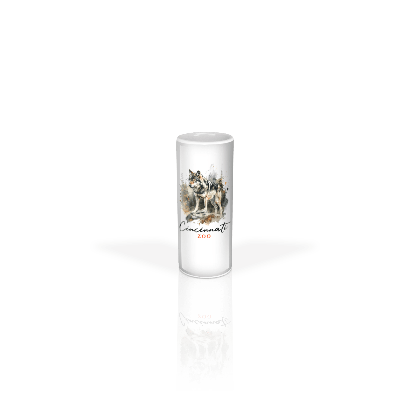 Ceramic Shooter 3oz White