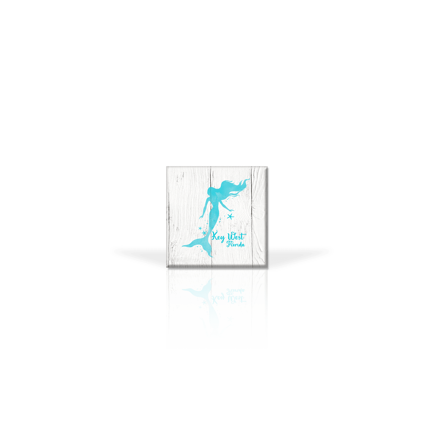 Mermaid White Wood
