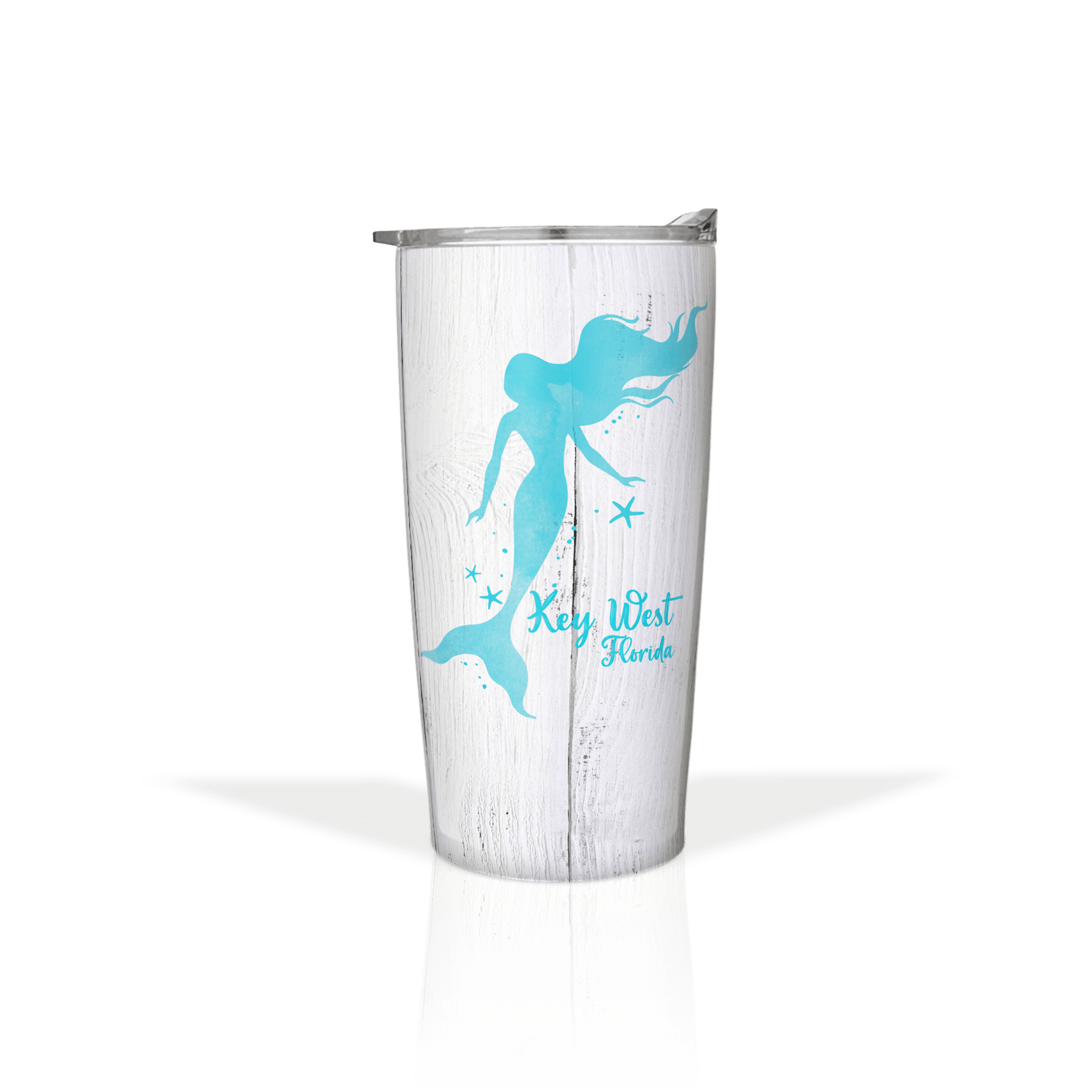 Mermaid White Wood