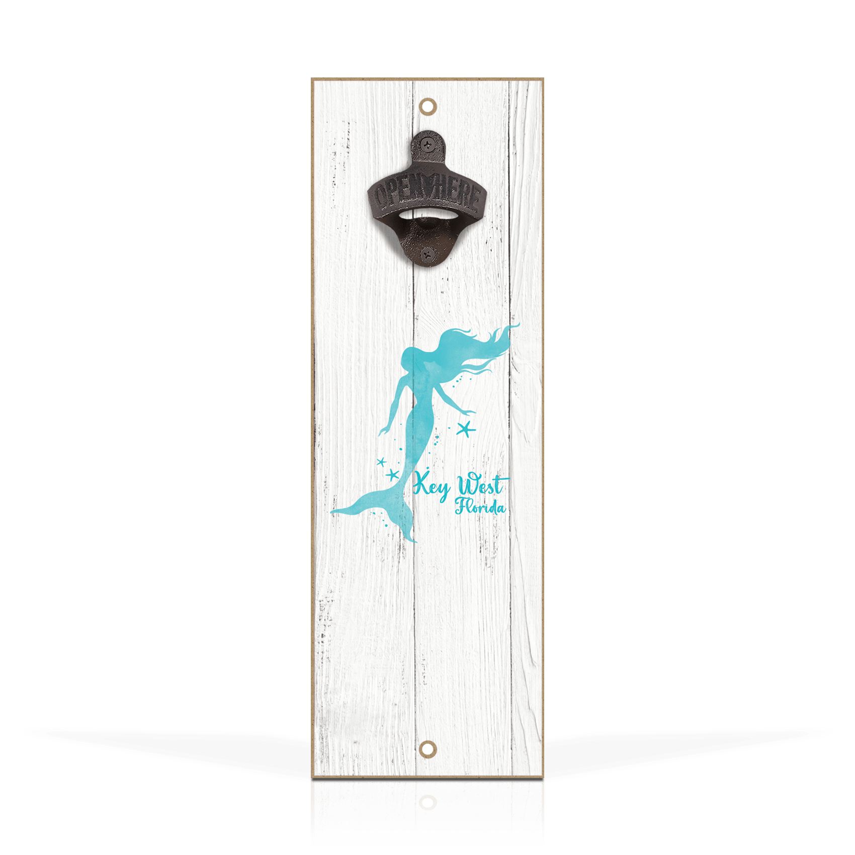 Mermaid White Wood