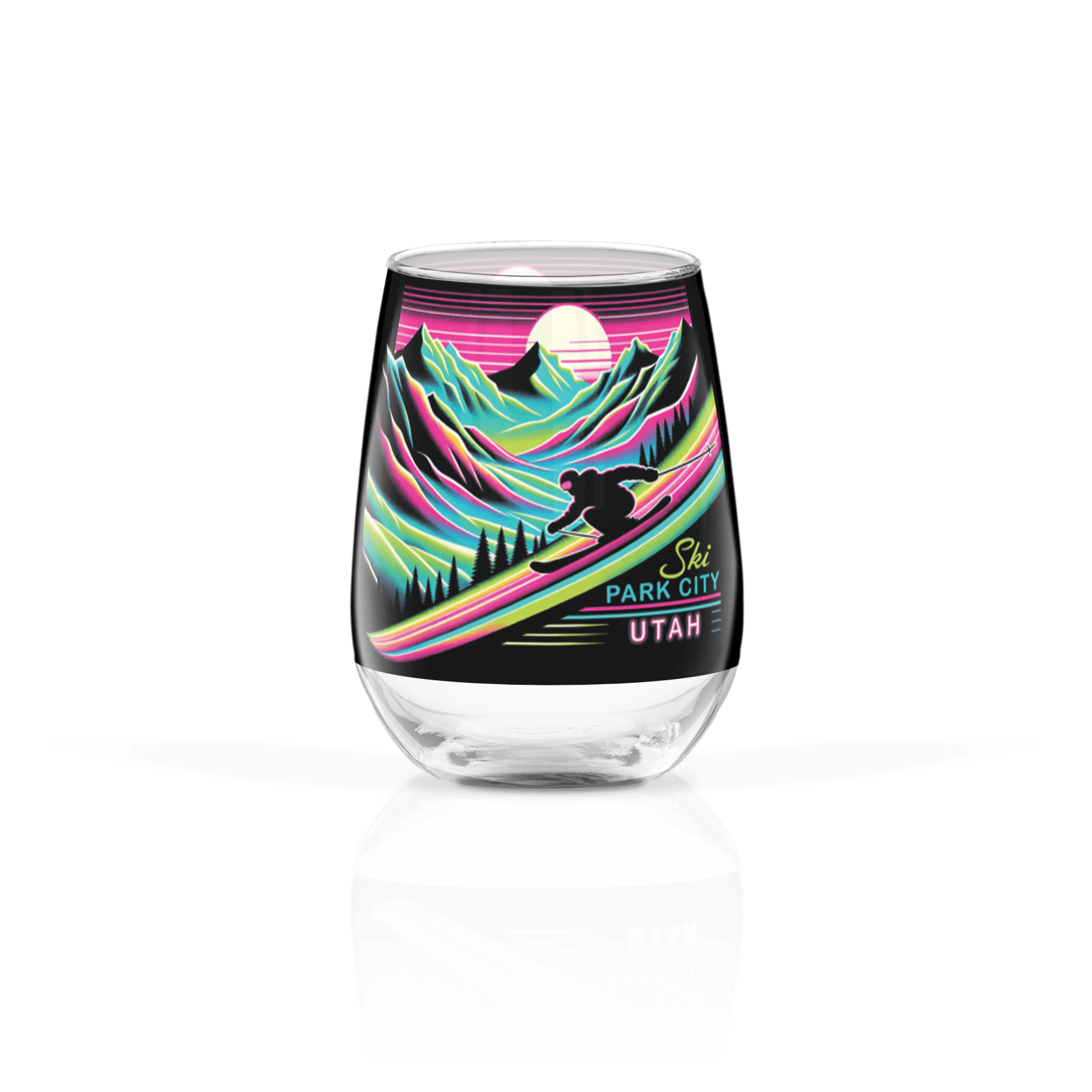 Neon Skiing