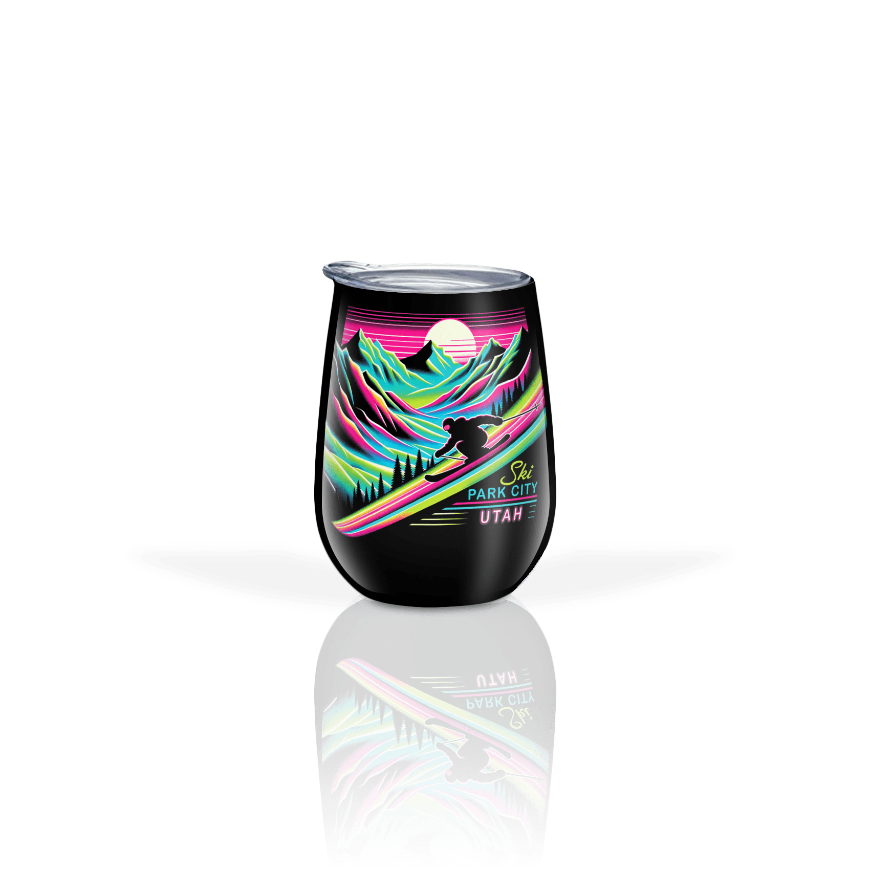 Neon Skiing