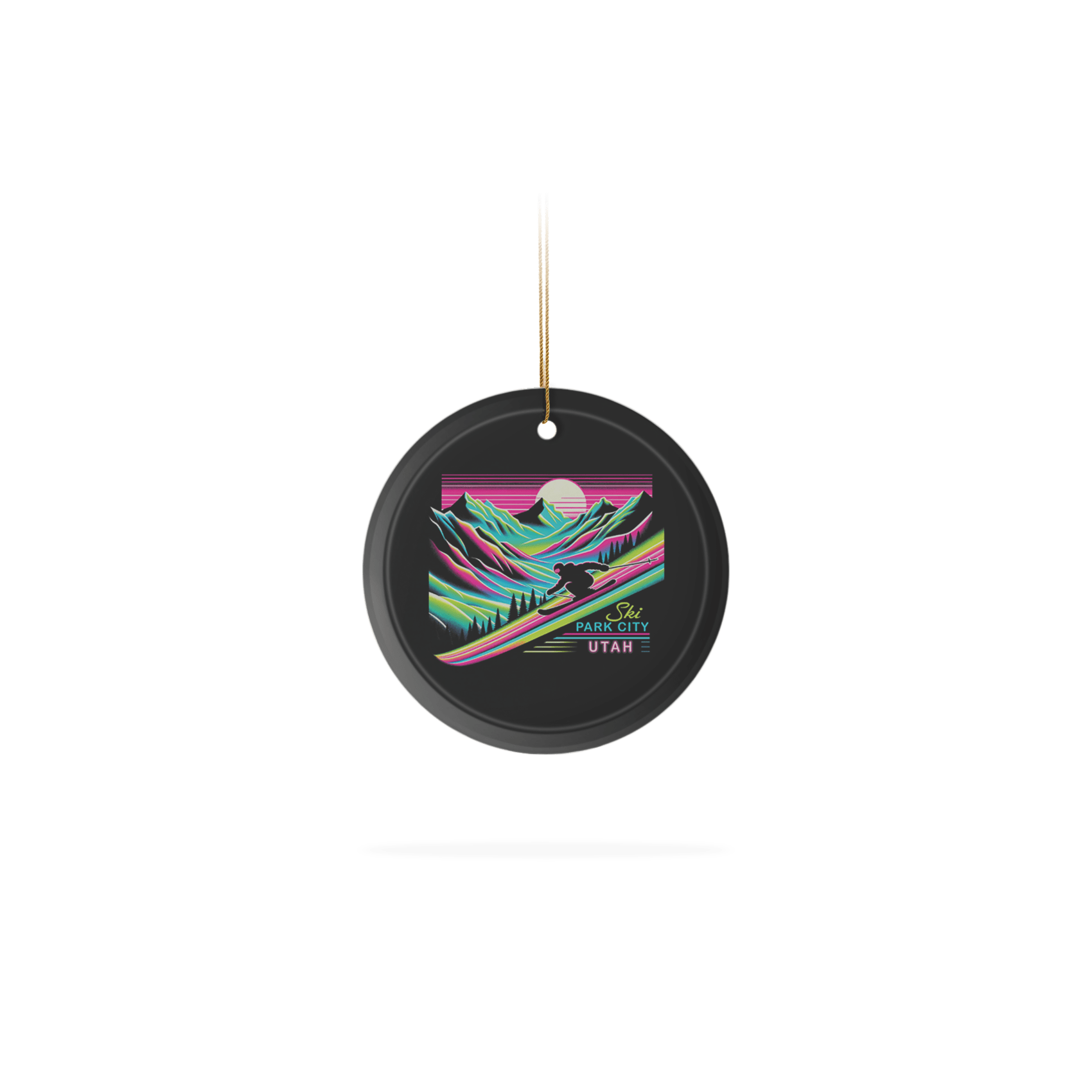 Neon Skiing