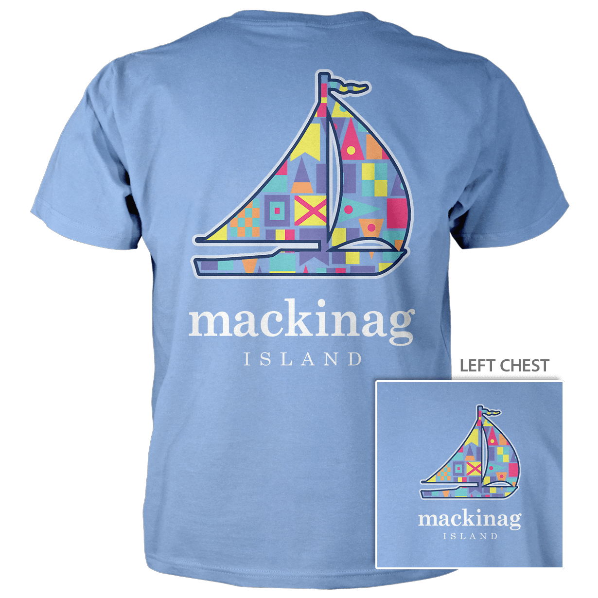 Nautical Flag Sailboat