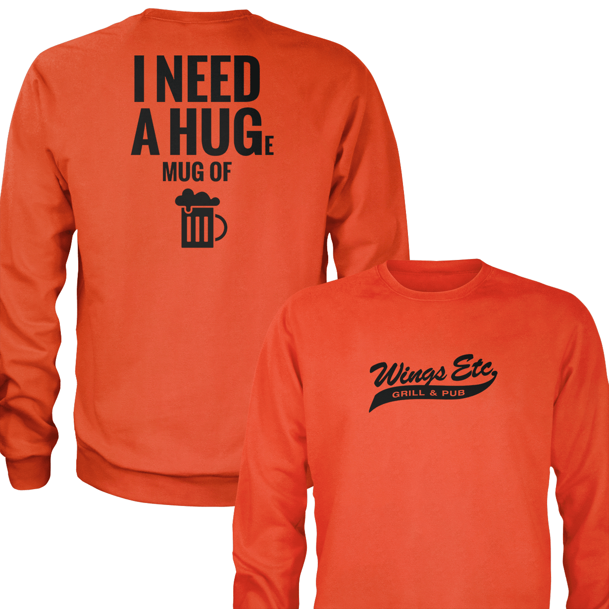 Need Hug Black
