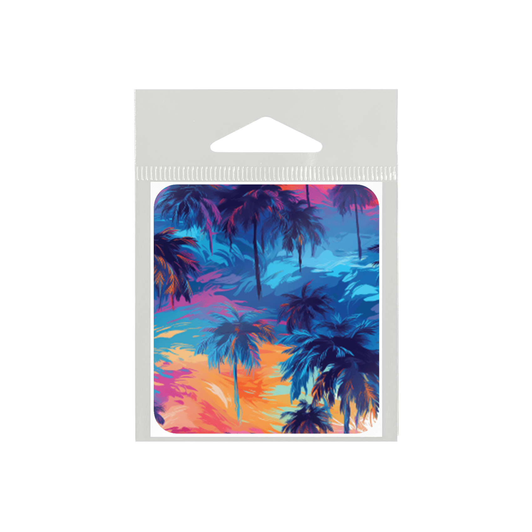 Neon Palm Trees