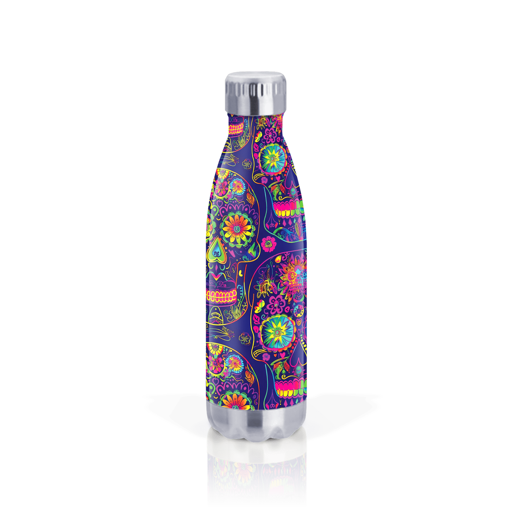 Neon Sugar Skull Fiesta