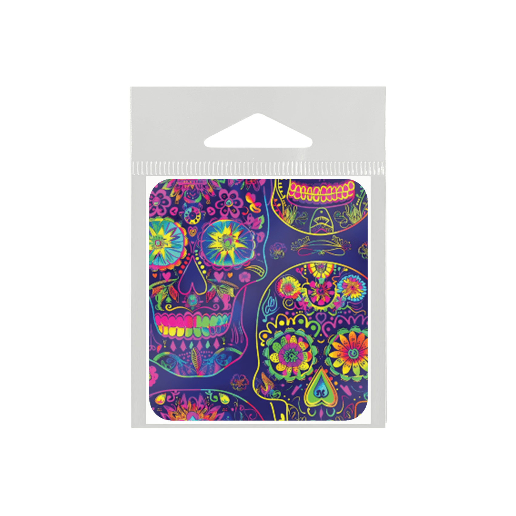 Neon Sugar Skull Fiesta