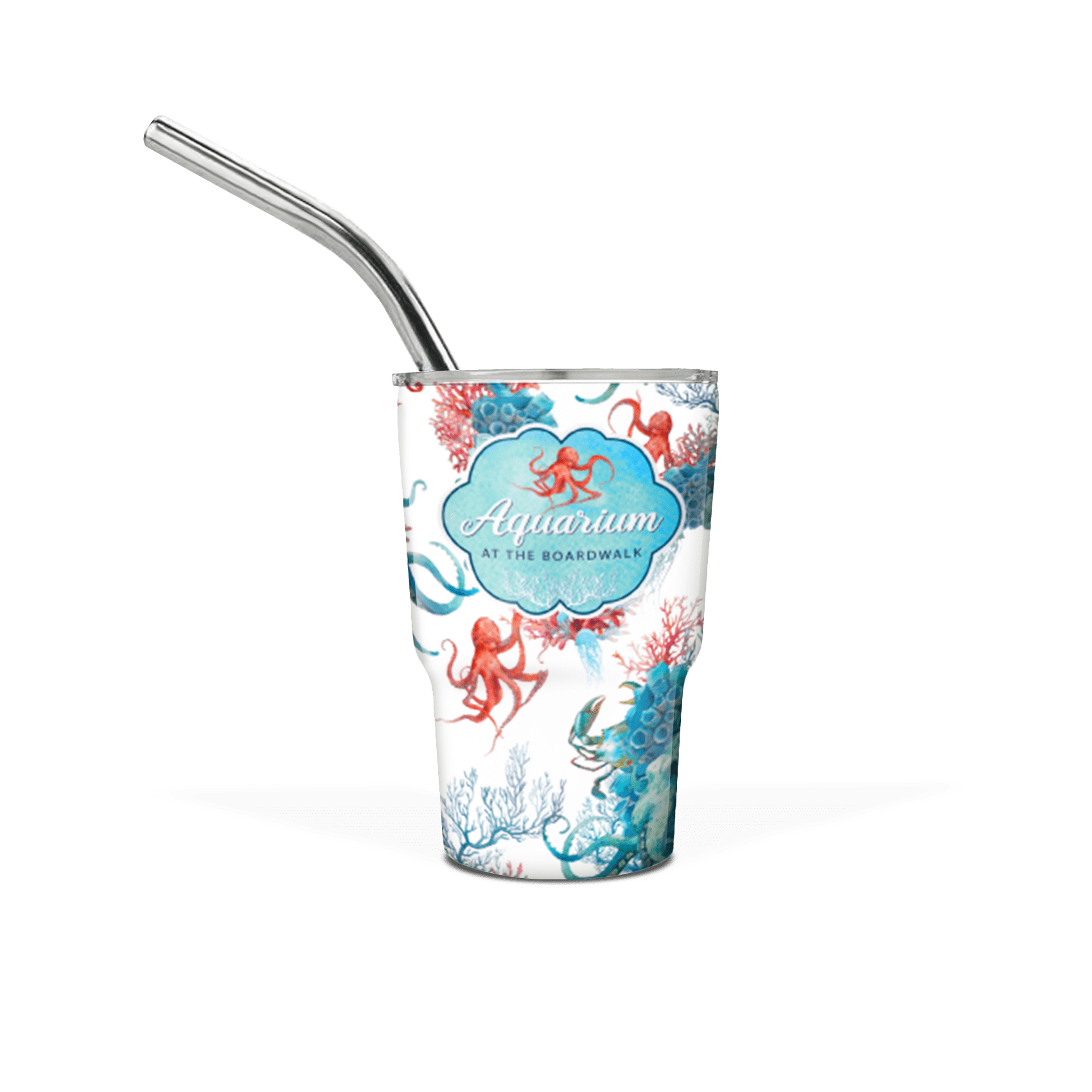 Mini 3 oz Tumbler with Straw