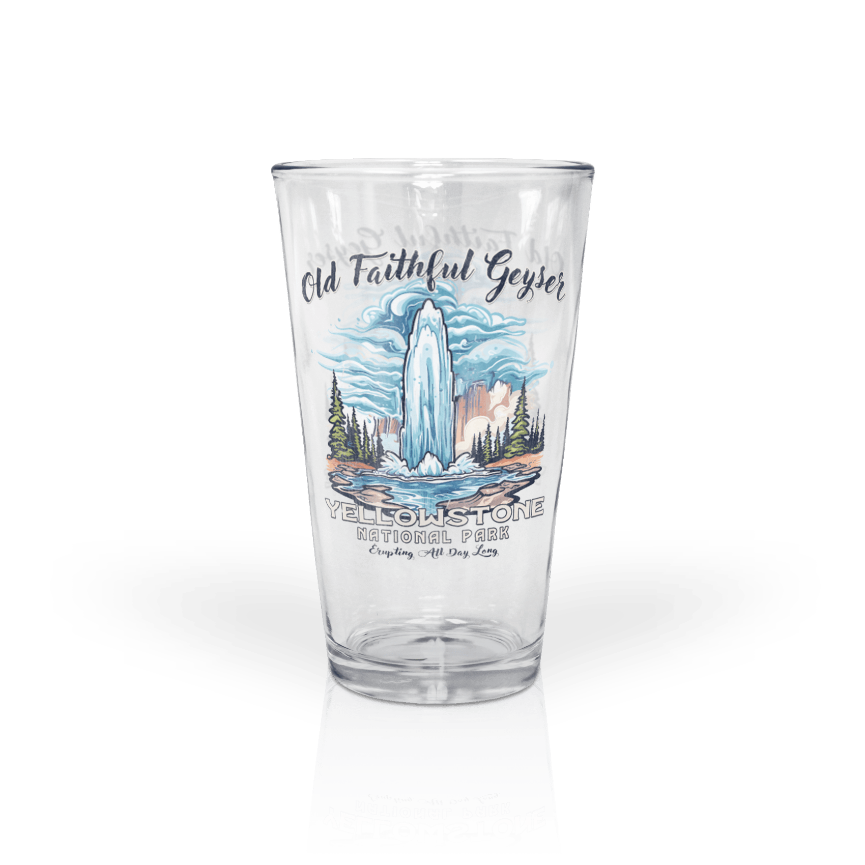 Clear 16 oz Pint Glass