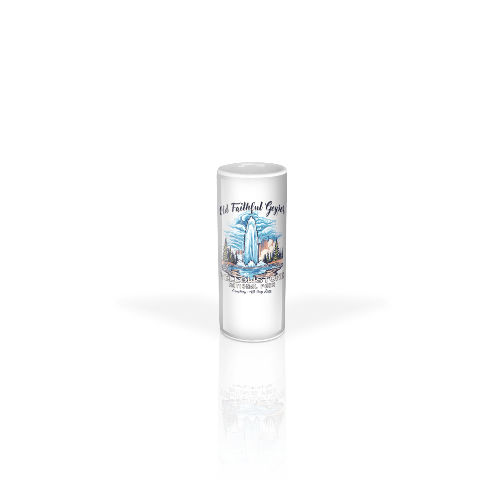 Ceramic Shooter 3oz White
