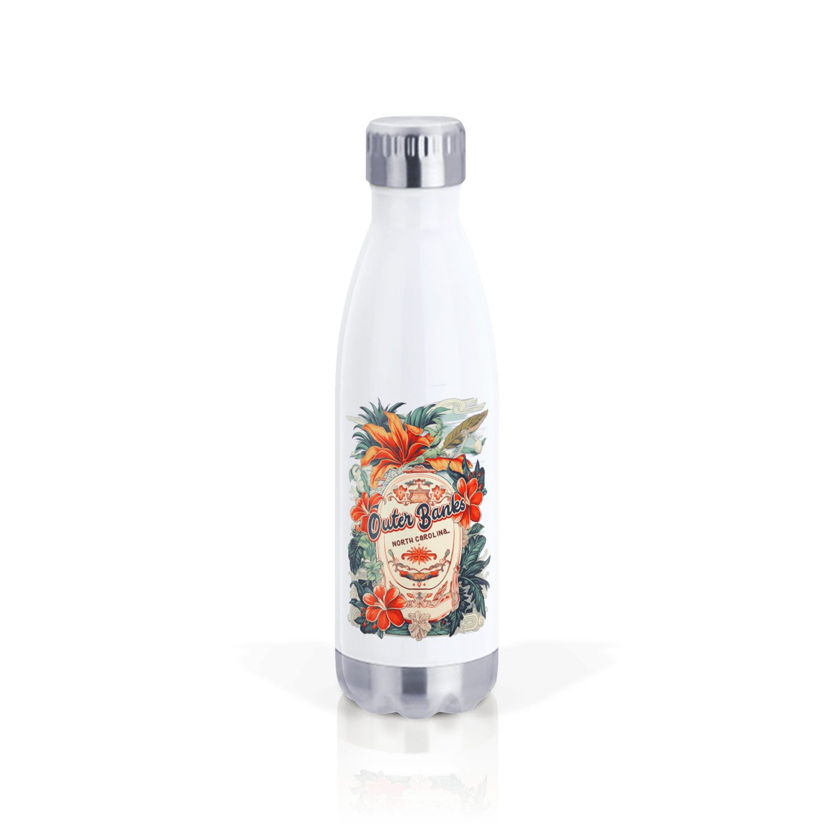 Orange Hibiscus Surf