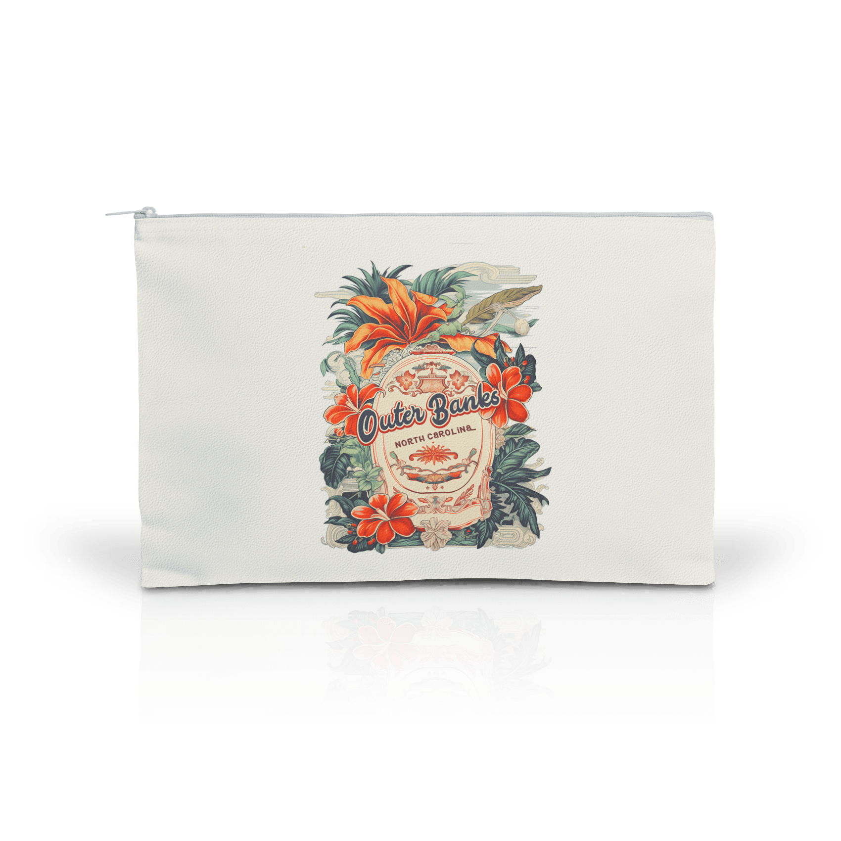 Orange Hibiscus Surf