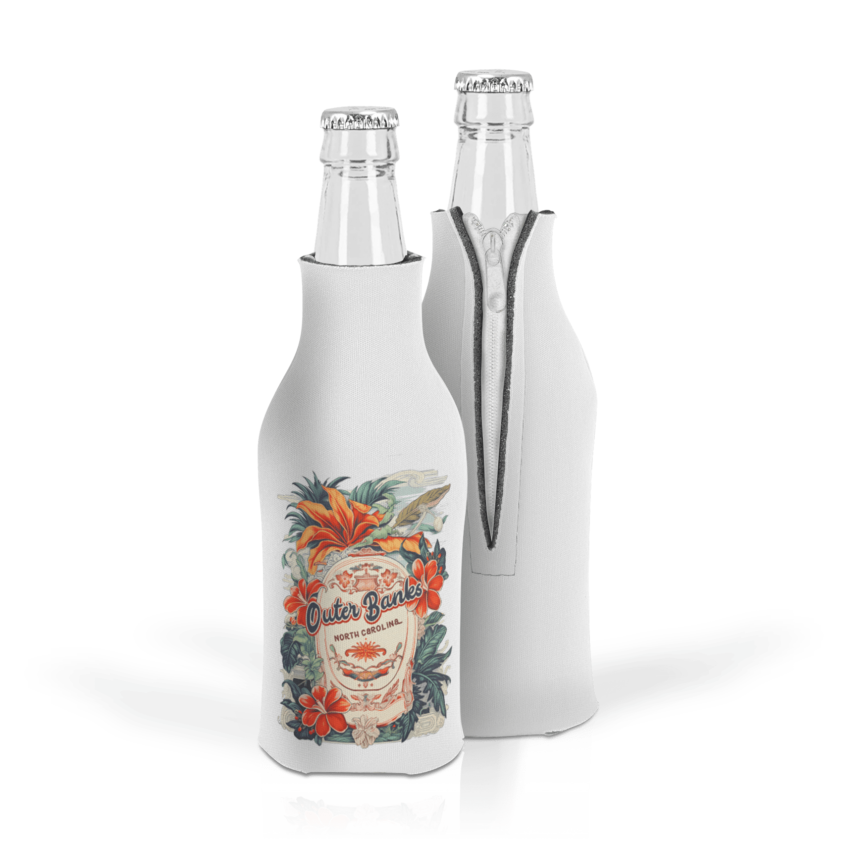 Scuba Foam Zippered Bottle