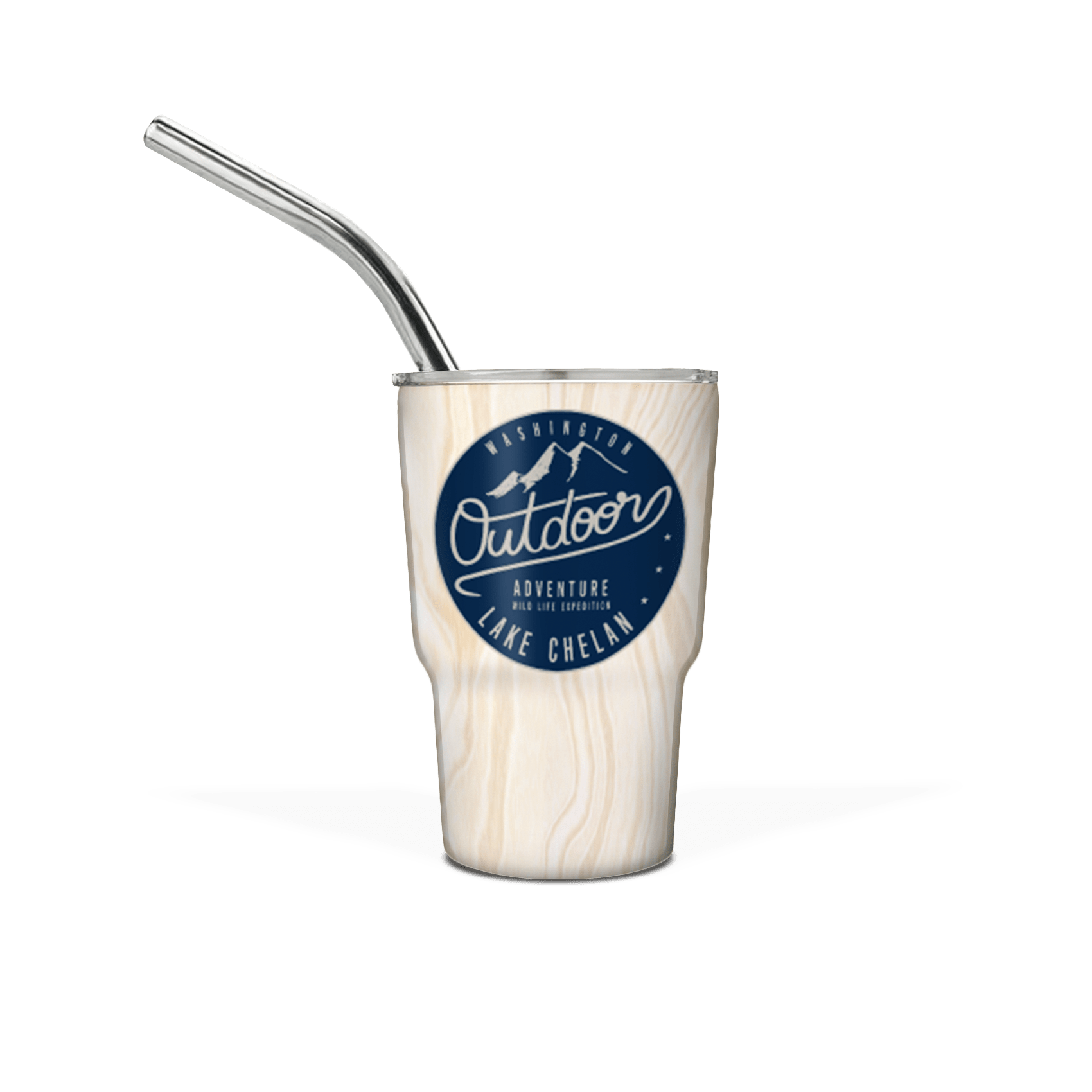 Mini 3 oz Tumbler with Straw