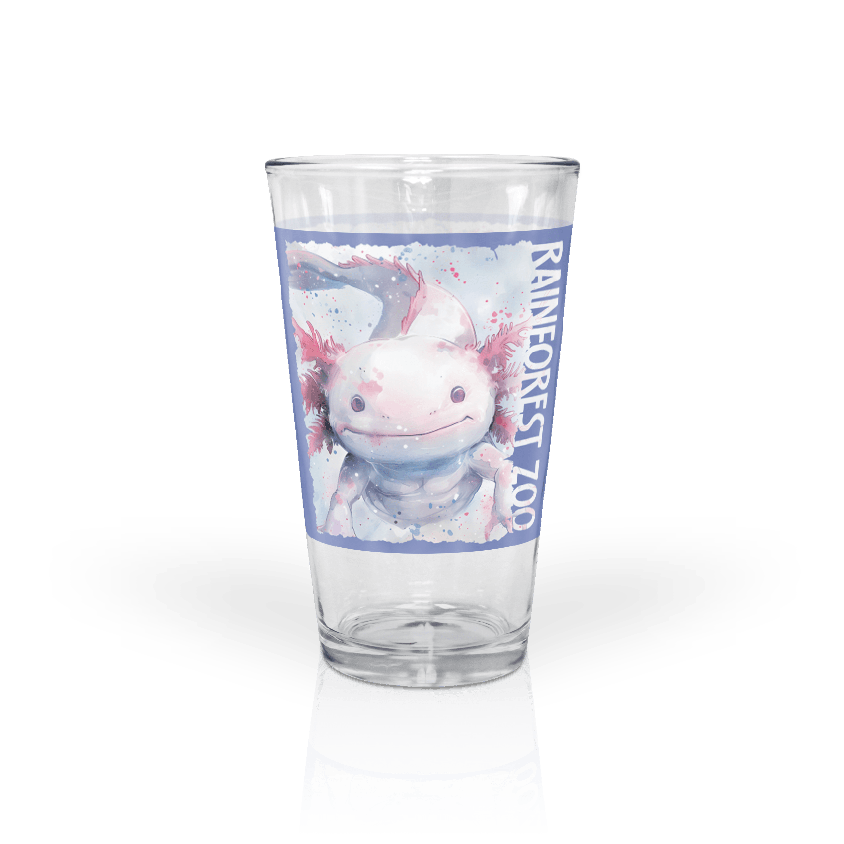 Poster Axolotl Splatter