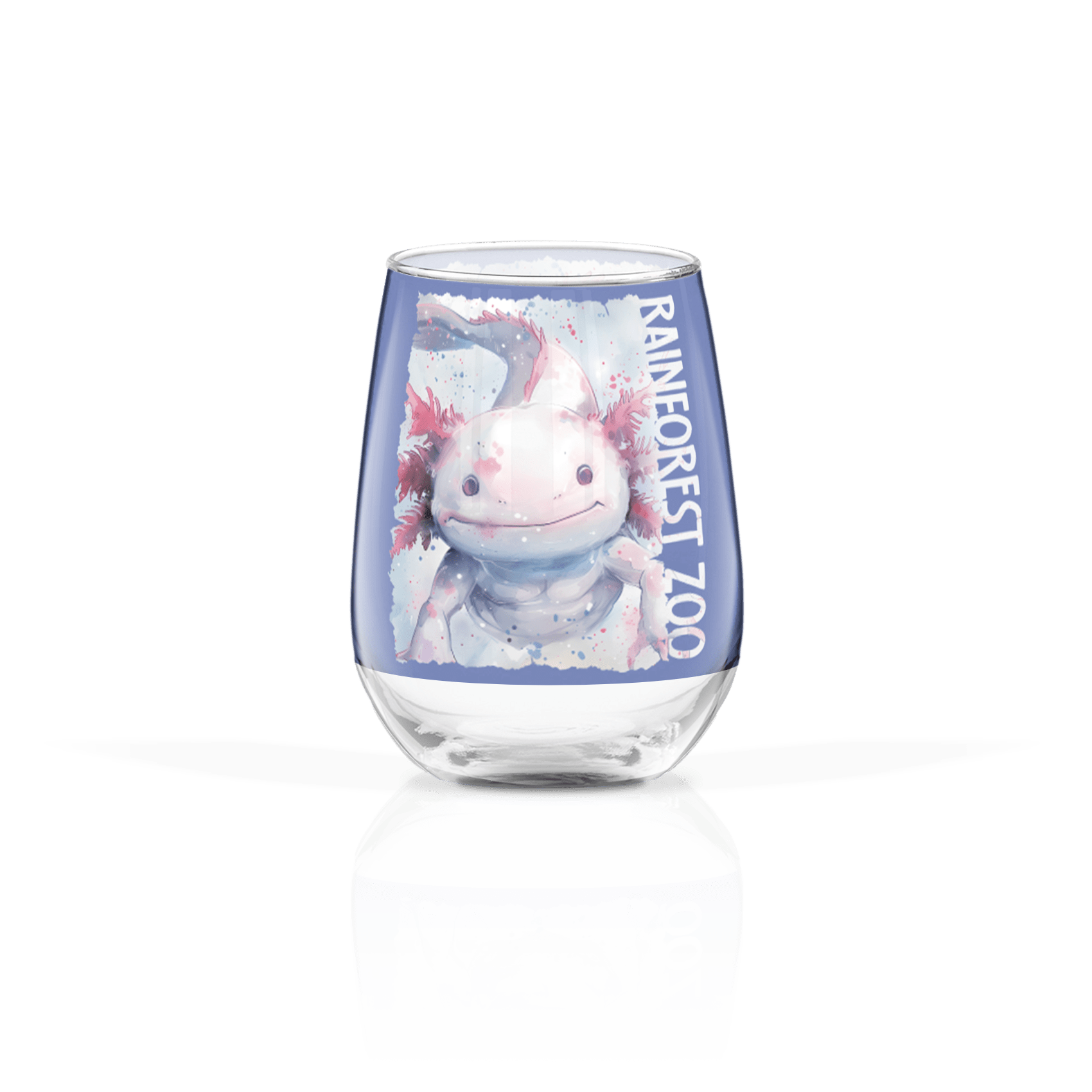 Poster Axolotl Splatter
