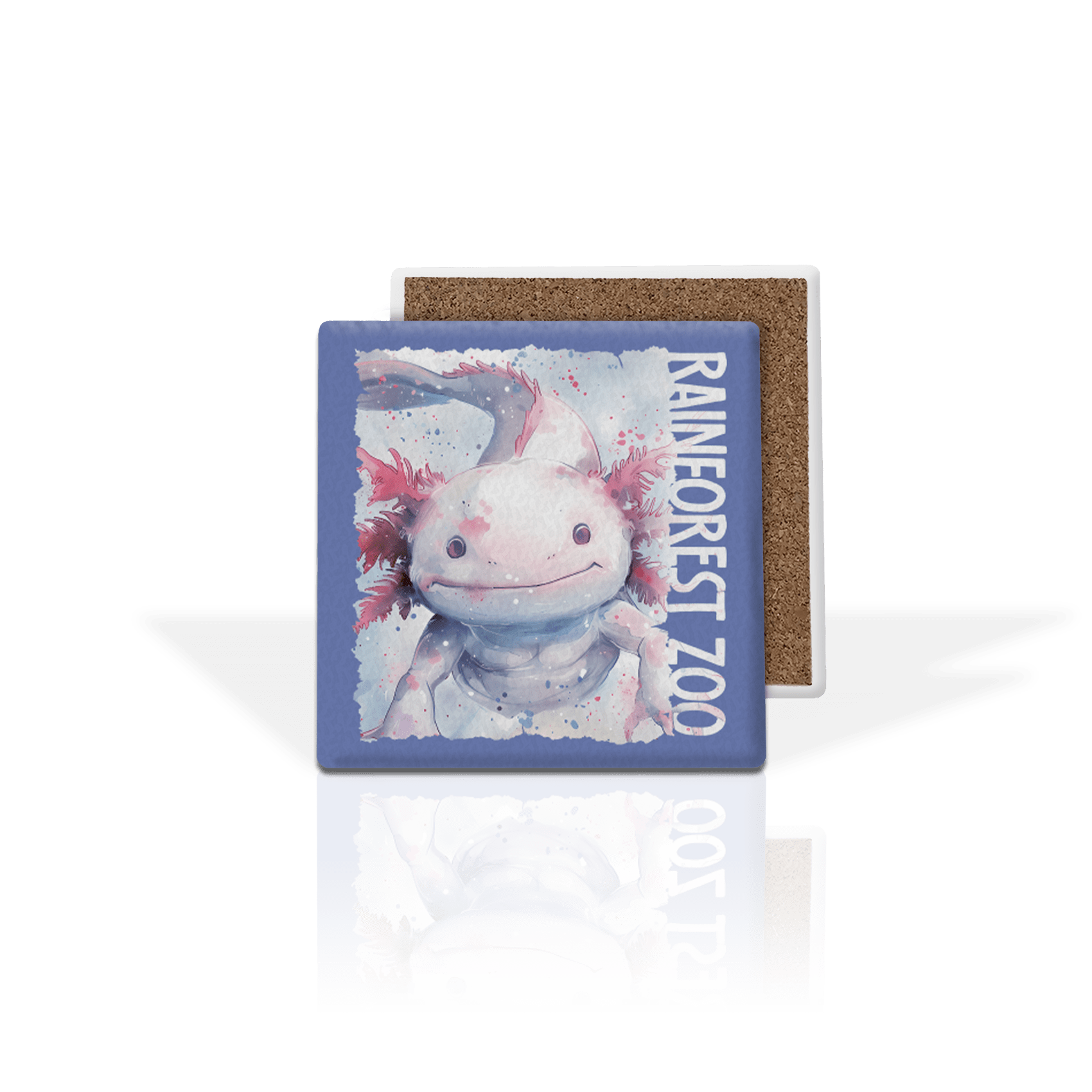Poster Axolotl Splatter
