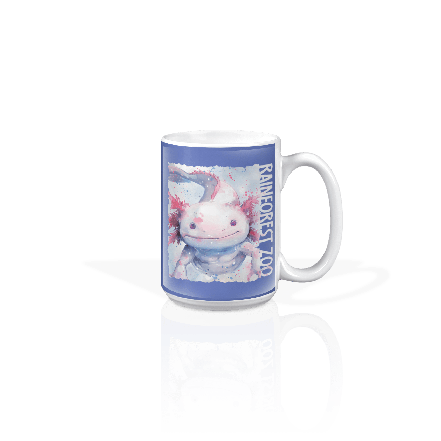 Poster Axolotl Splatter
