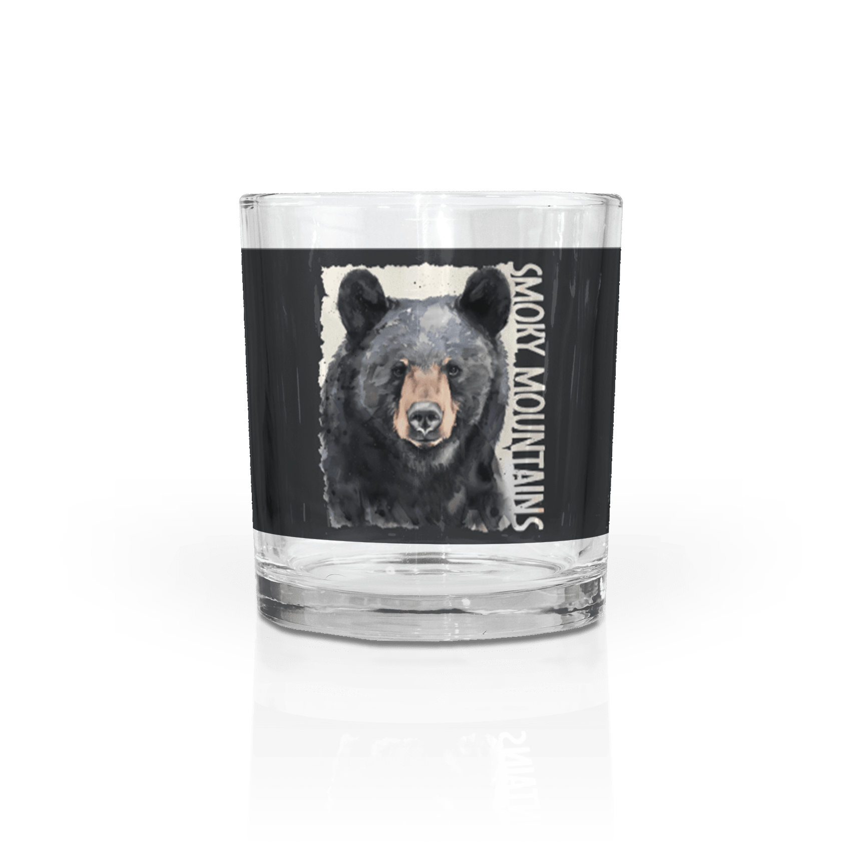 Poster Black Bear Splatter