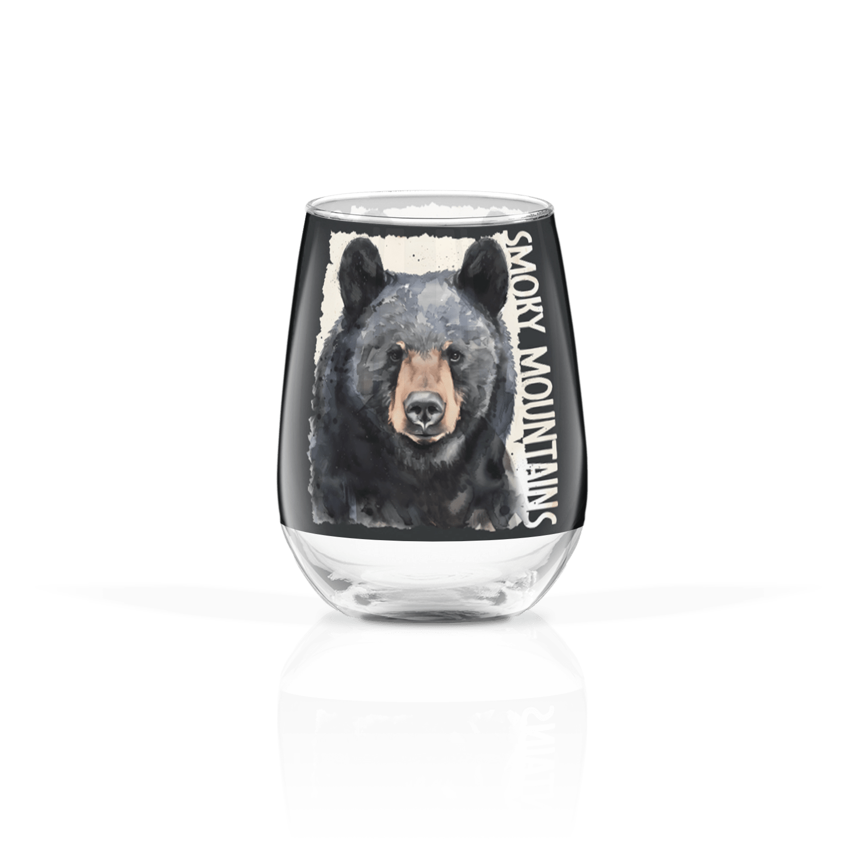 Clear 17oz Stemless Wine Glass