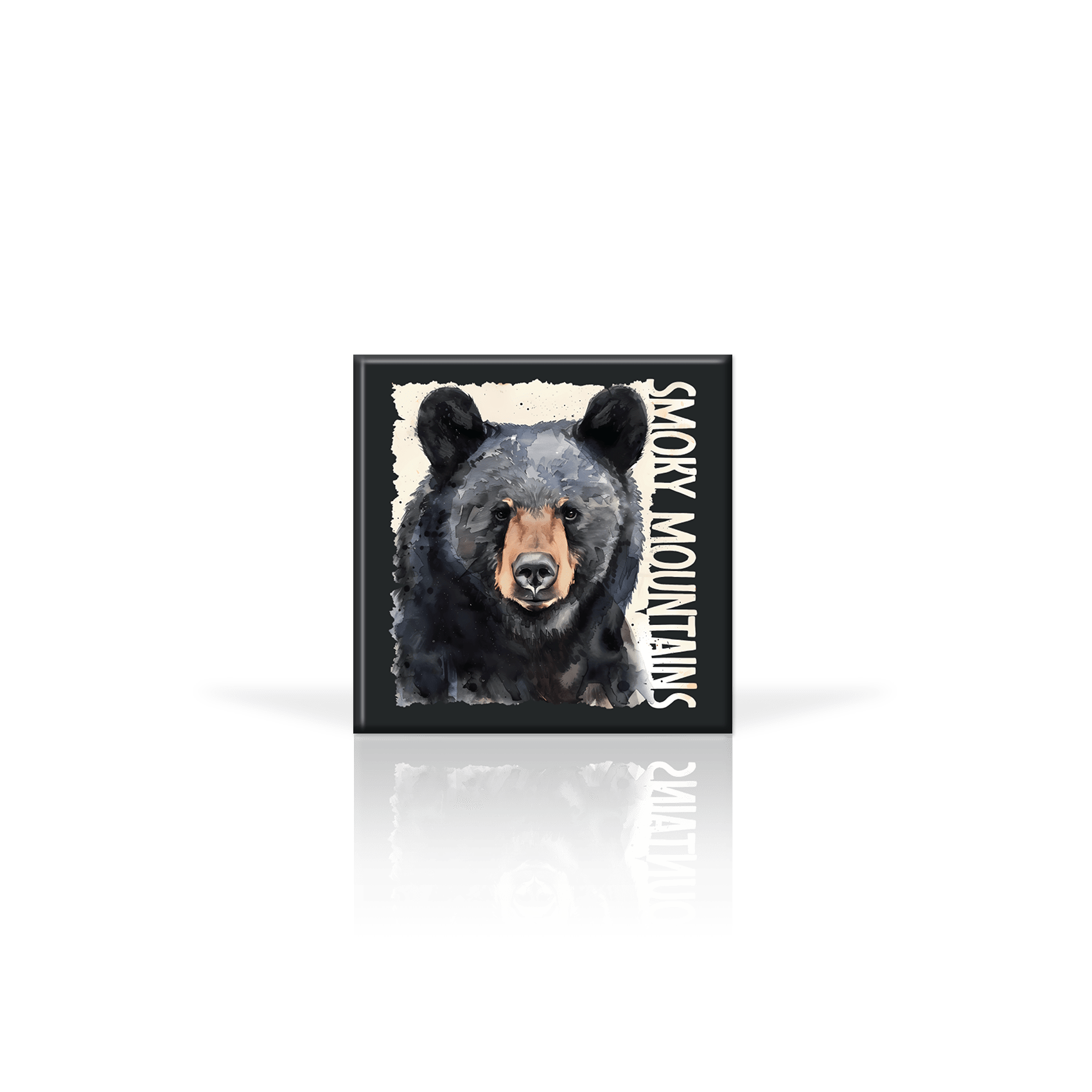 Poster Black Bear Splatter