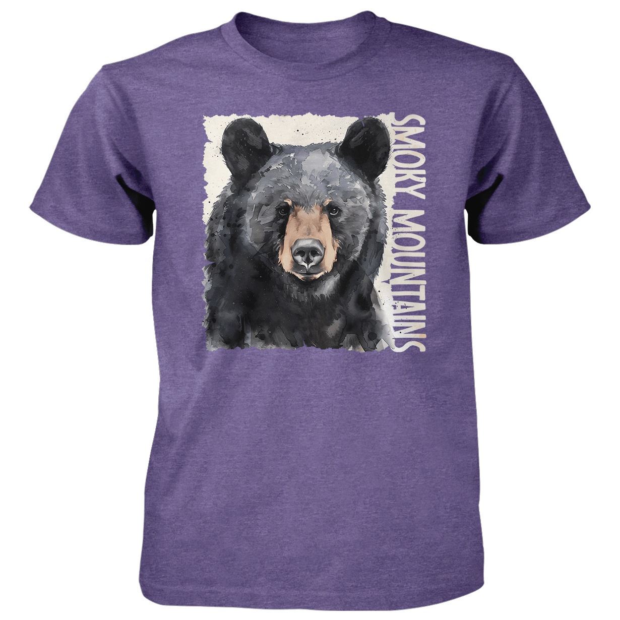 Poster Black Bear Splatter