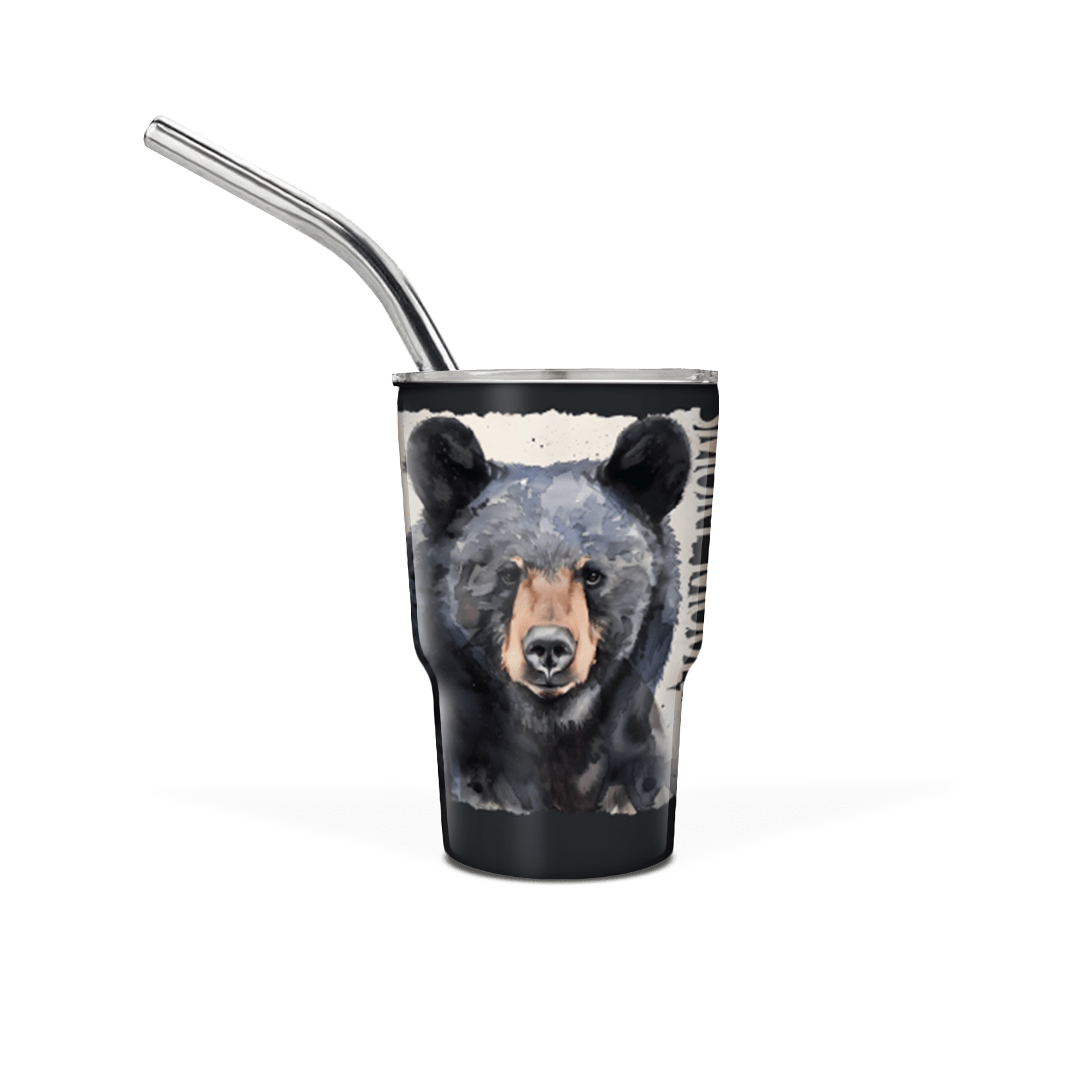 Mini 3 oz Tumbler with Straw