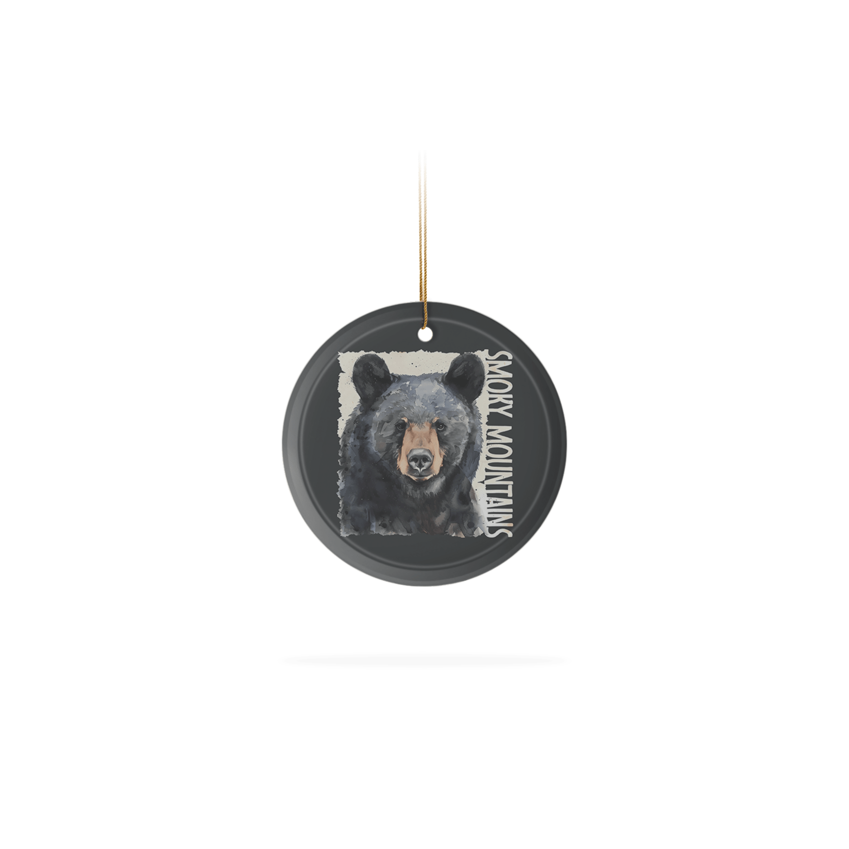 Poster Black Bear Splatter