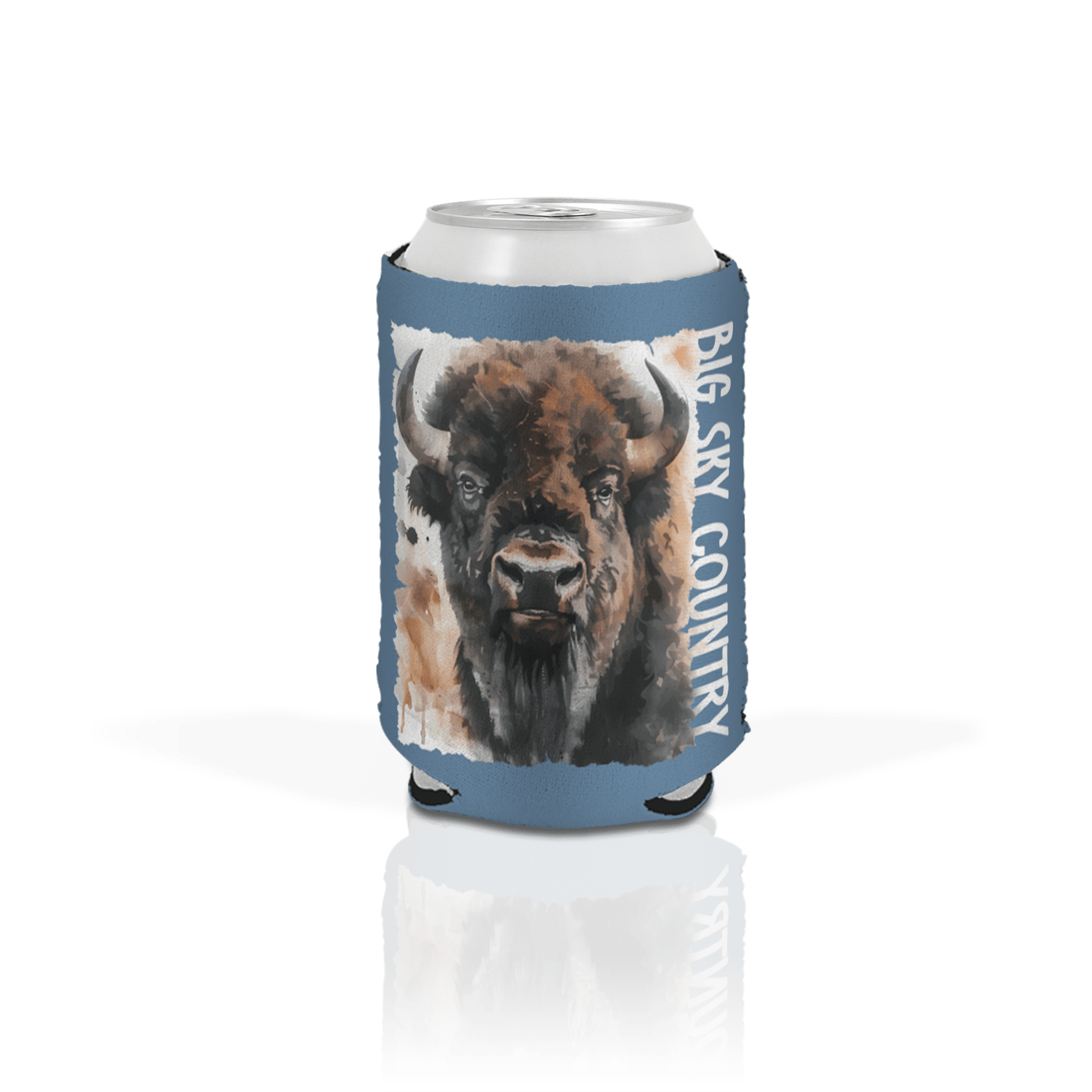 Poster Bison Splatter