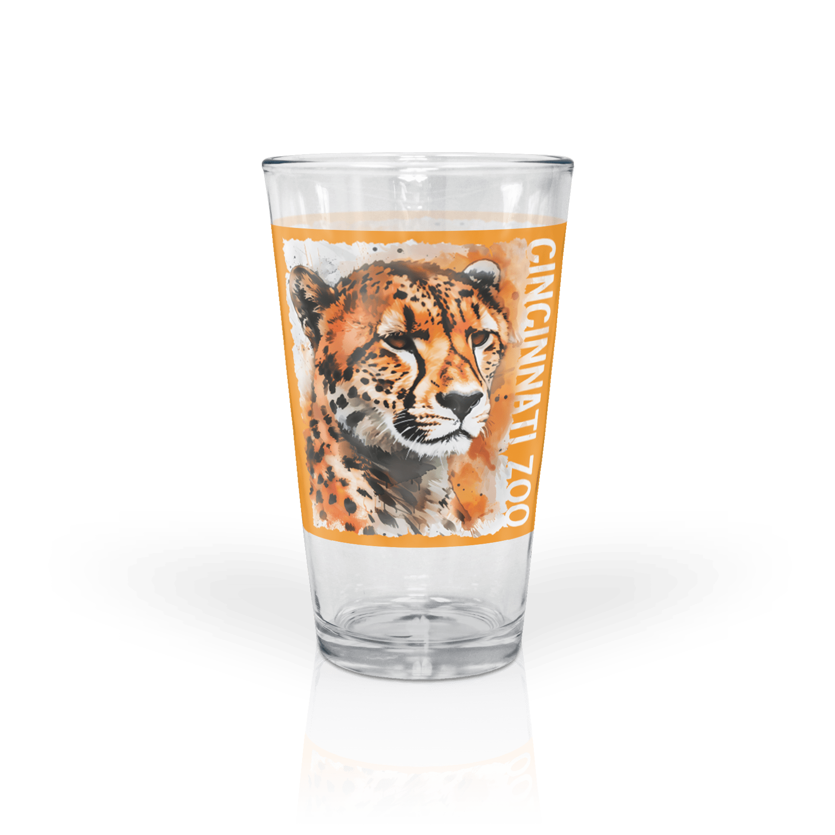 Poster Cheetah Splatter