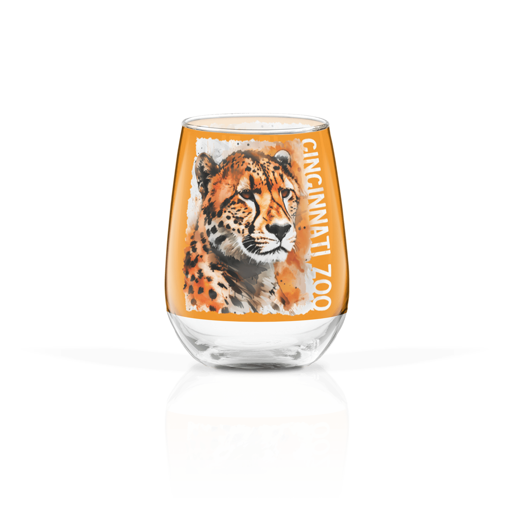 Poster Cheetah Splatter
