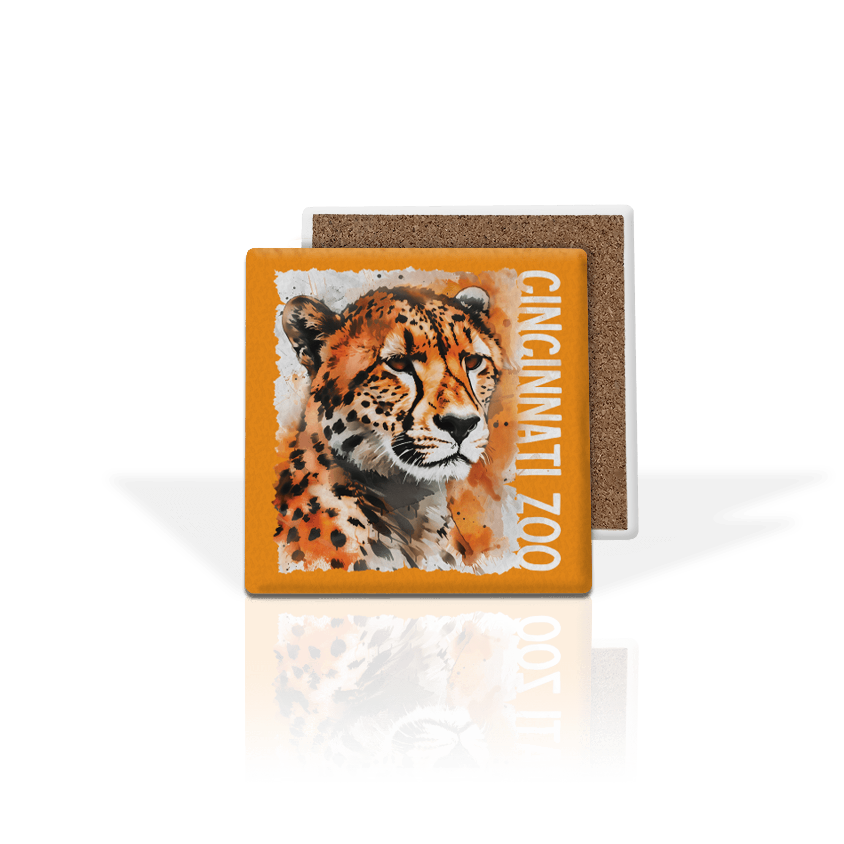 Poster Cheetah Splatter