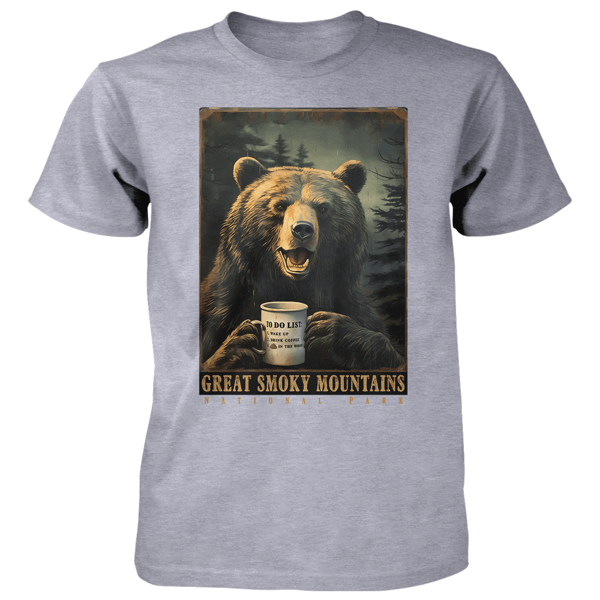 Poster Coffee Bear List