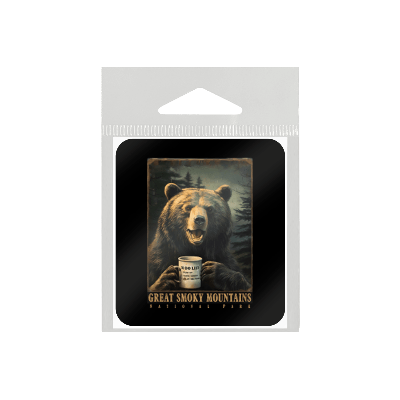 Poster Coffee Bear List