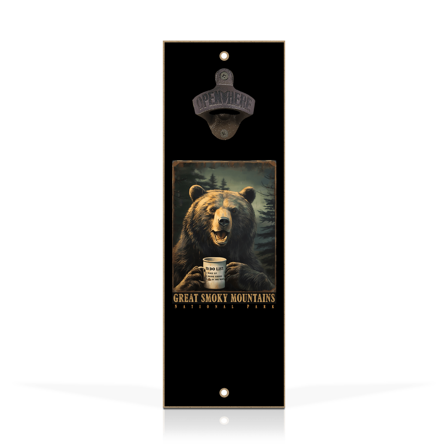 Poster Coffee Bear List