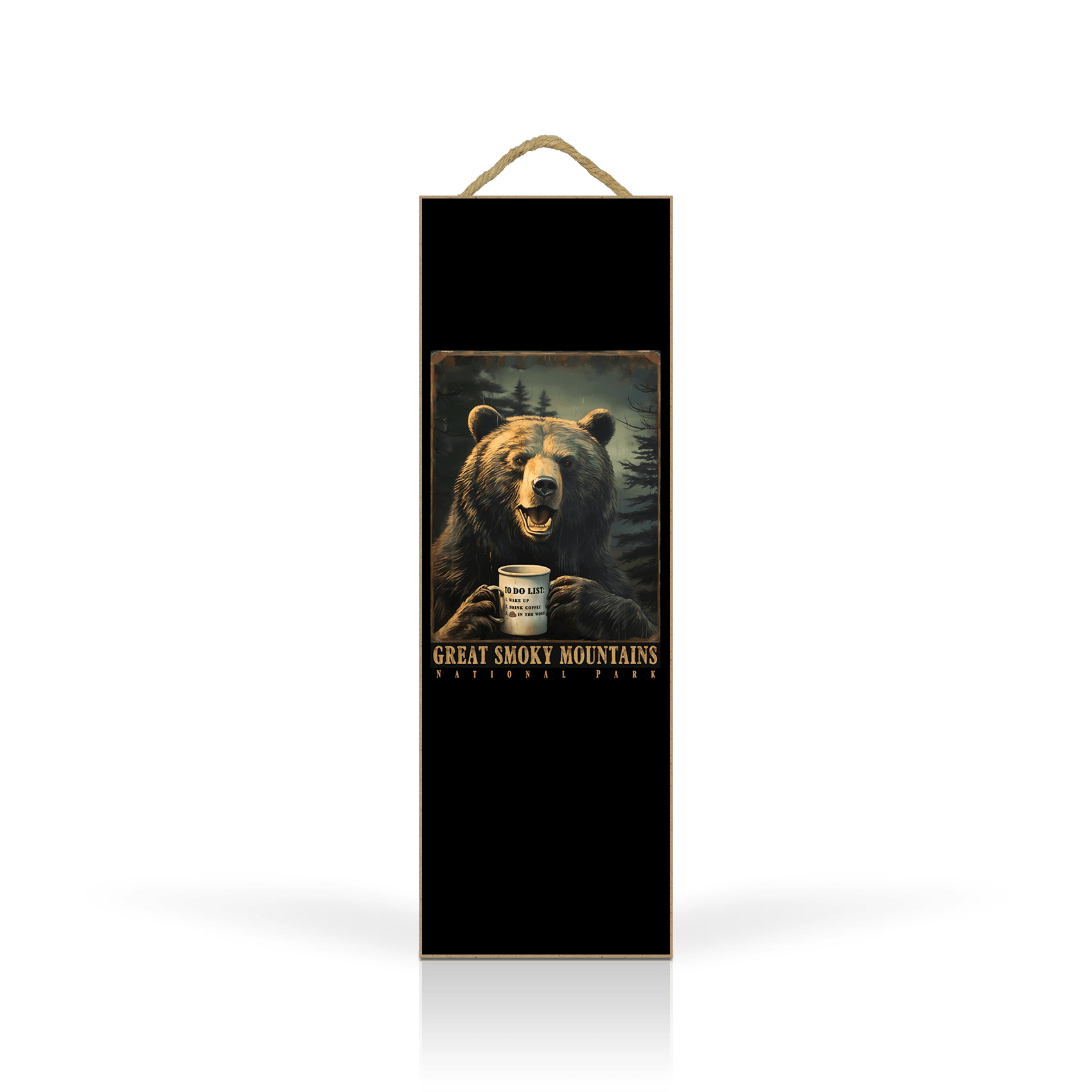 Poster Coffee Bear List