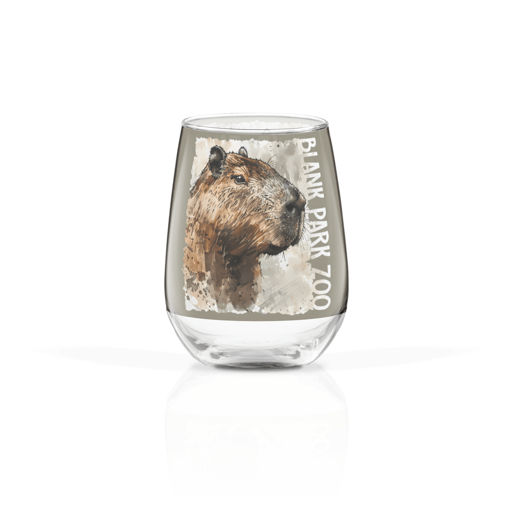 Poster Capybara Splatter