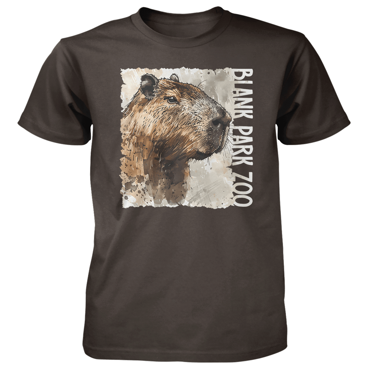 Poster Capybara Splatter