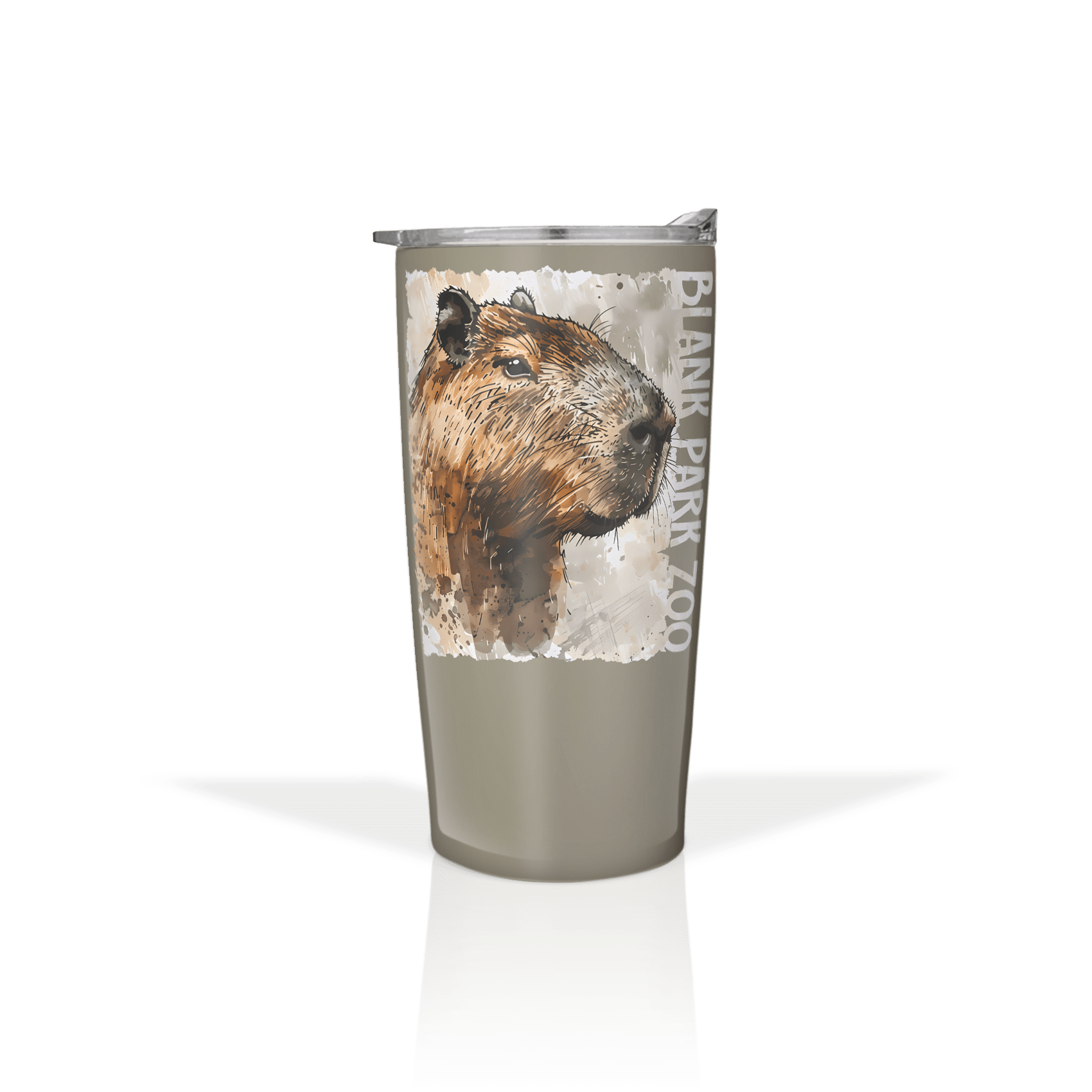 Poster Capybara Splatter