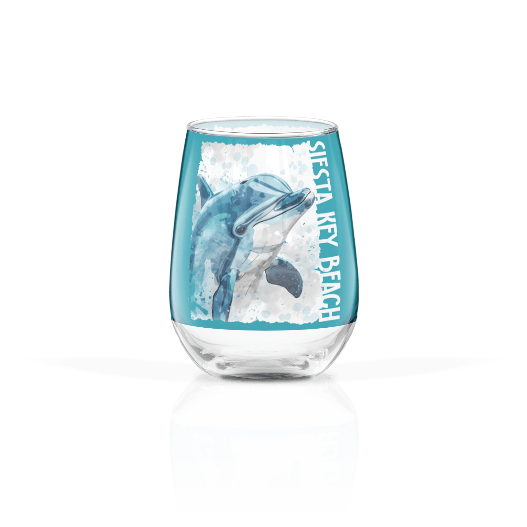 Clear 17oz Stemless Wine Glass