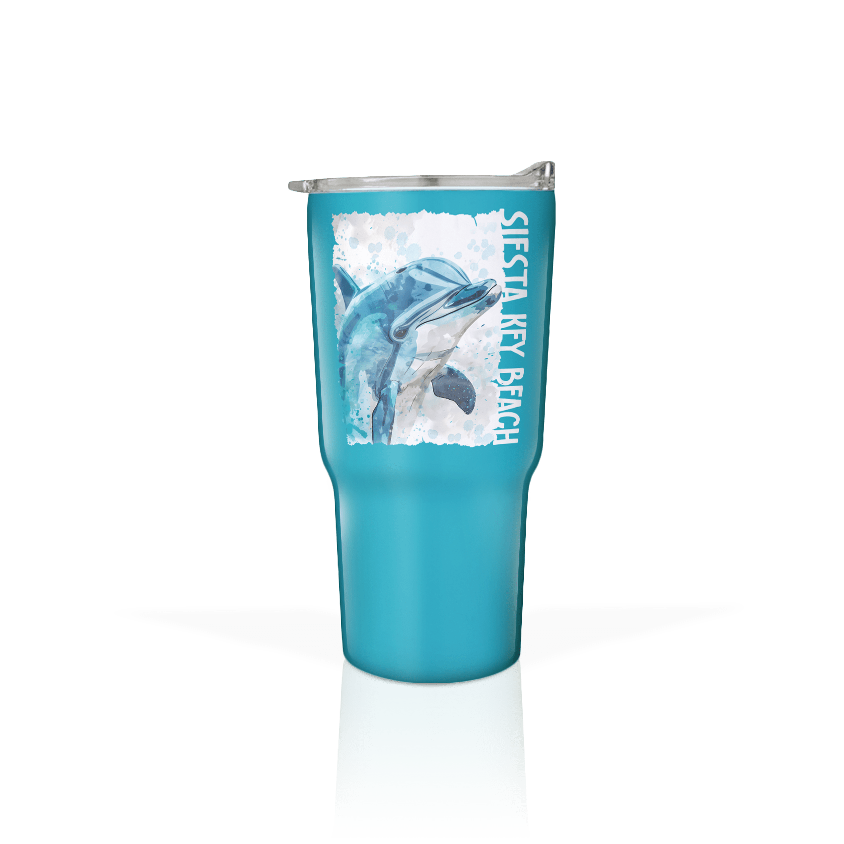 Poster Dolphin Splatter
